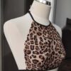 párduc ctop top bralette szett